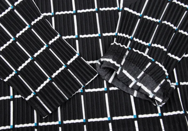 ISSEY MIYAKE me Check Pleats T Shirt K-167275_006