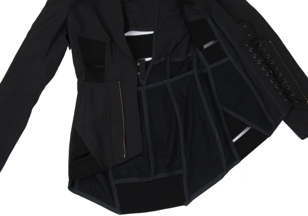 Jean Paul GAULTIER FEMME Cut-out Corset Jacket K-167284_012