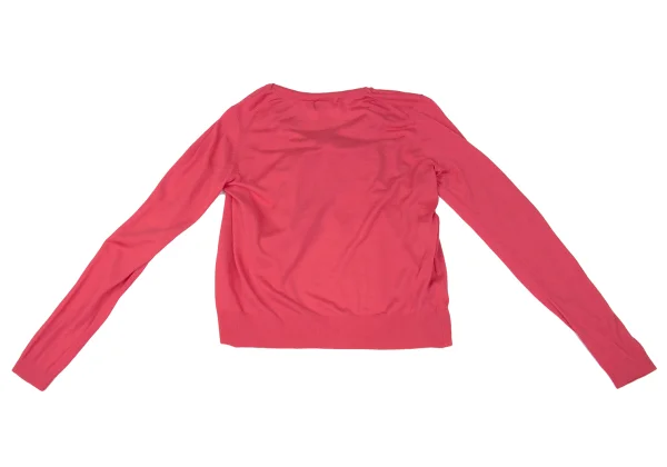 DKNY Tie Neck Knit Cardigan K-167292_011