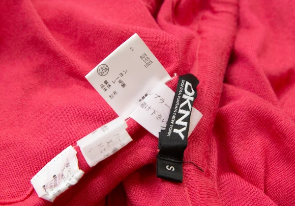 DKNY Tie Neck Knit Cardigan K-167292_014