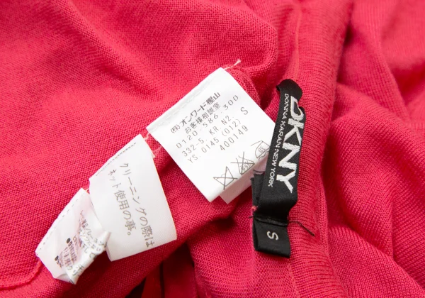 DKNY Tie Neck Knit Cardigan K-167292_015