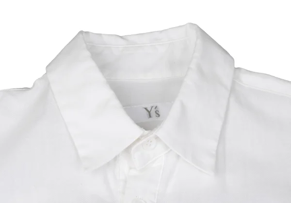 Y's Cotton Back Long  Wide Silhouette Long Sleeve Shirt K-167294_004