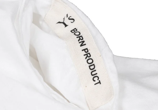 Y's Cotton Back Long  Wide Silhouette Long Sleeve Shirt K-167294_011