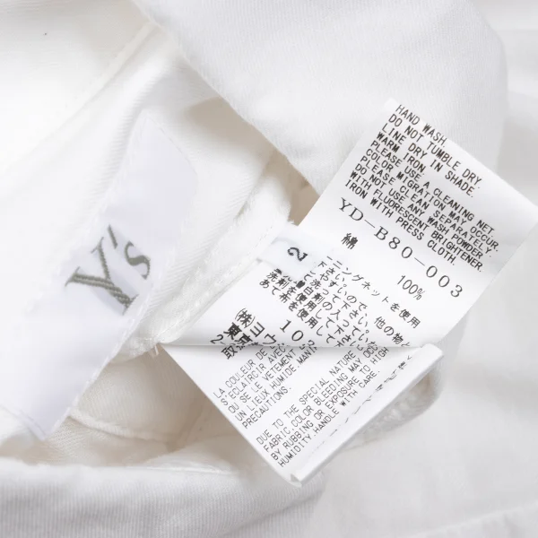 Y's Cotton Back Long  Wide Silhouette Long Sleeve Shirt K-167294_017