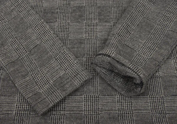 Y's Wool Blend Checker T Shirt K-167295_006