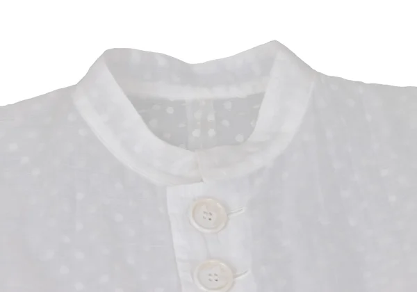 Unbranded Dot Lined Tulle Long Coat K-167299_004