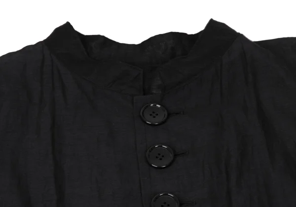 Unbranded Dot Lined Tulle Long Coat K-167300_004