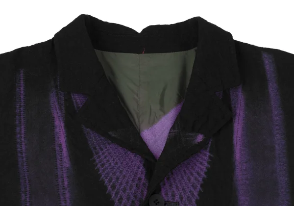 Unbranded Geometric Printed Jacket K-167301_004