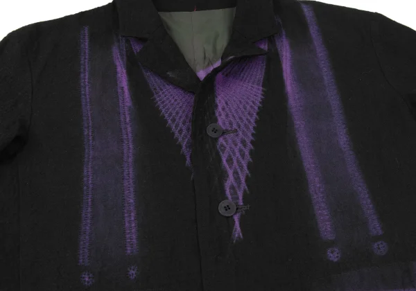 Unbranded Geometric Printed Jacket K-167301_006