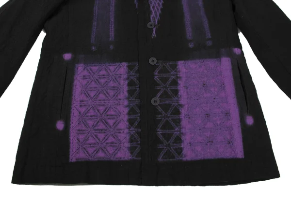 Unbranded Geometric Printed Jacket K-167301_009