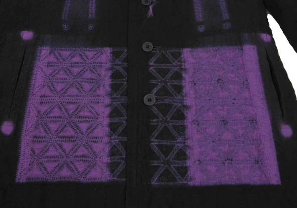 Unbranded Geometric Printed Jacket K-167301_011