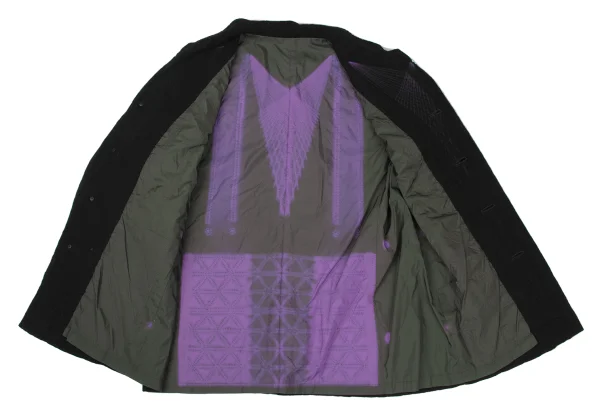 Unbranded Geometric Printed Jacket K-167301_012