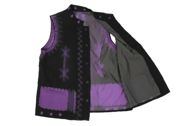 Unbranded Geometric Printed Vest K-167302_010