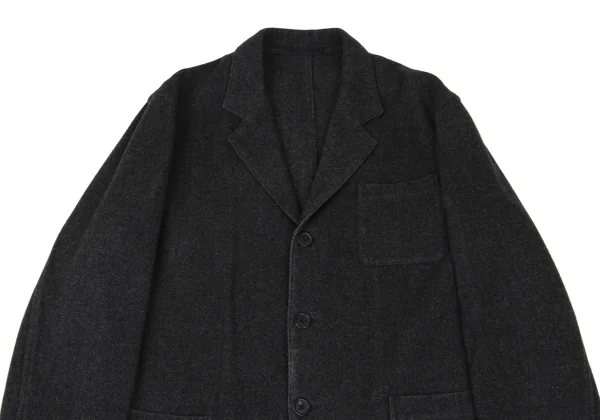 Y's for men Melton Wool Patch Pocket 3B Jacket K-167303_002