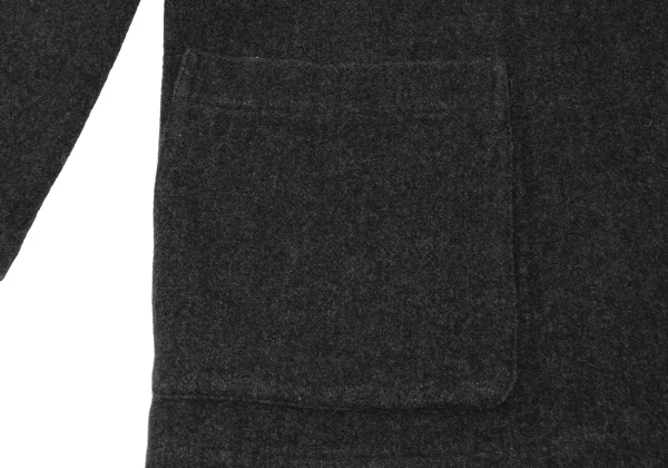 Y's for men Melton Wool Patch Pocket 3B Jacket K-167303_011