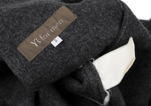 Y's for men Melton Wool Patch Pocket 3B Jacket K-167303_016