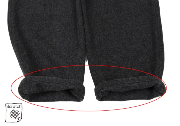 Y's for men Melton Wool String Waist Pants K-167304_012