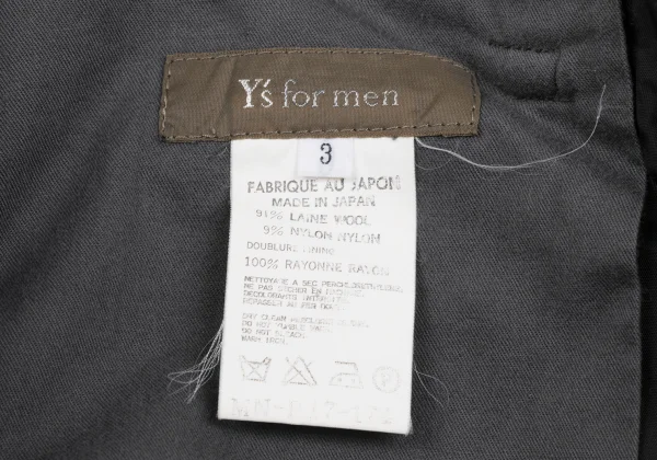 Y's for men Melton Wool String Waist Pants K-167304_018