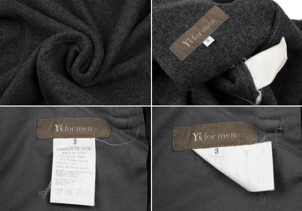 Y's for men Melton Wool Jacket & Pants K-167305_020