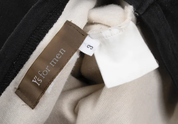 Y's for men Layered Design Long Sleeve T Shirt K-167306_014