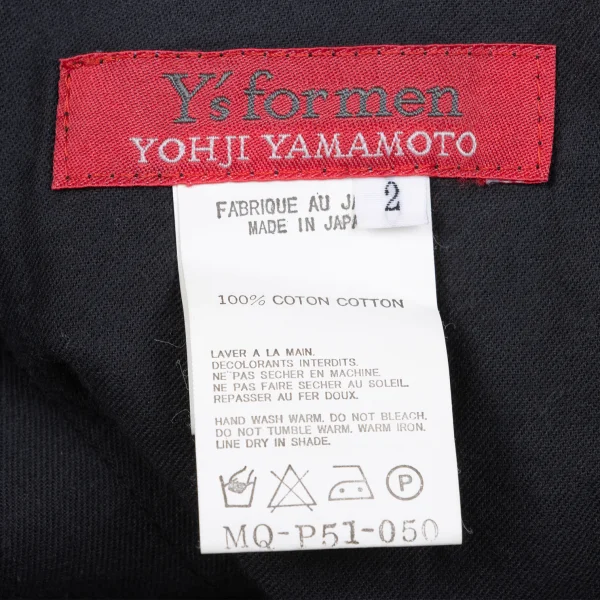 Y's for men Red Tag Cotton Twill Pants K-167307_019