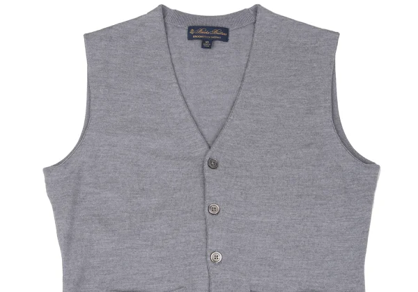 Brooks Brothers Merino Wool Knit Vest K-167309_002