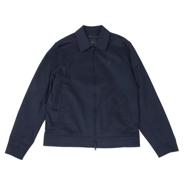 ブルックスブラザーズBrooks Brothers 裏ブラックウォッチスウィングトップ 紺S