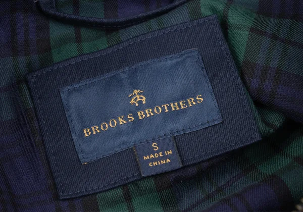 Brooks Brothers Check Lining Swing Top K-167310_017