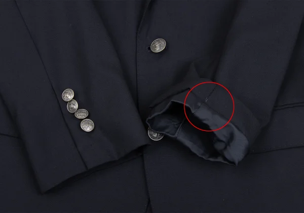 Brooks Brothers Wool Poly Metal Button Jacket K-167311_007