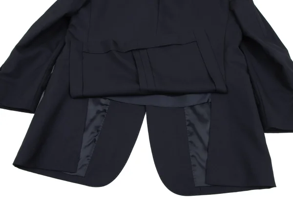 Brooks Brothers Wool Poly Metal Button Jacket K-167311_015