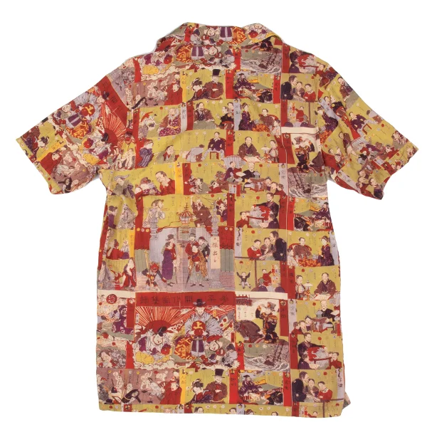 Ground Y×KYOSAI KAWANABE Japanese Woodblock Printed Shirt K-167312_009