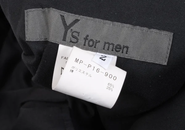 Y's for men Poly Cotton Twill 12 Tuck Pants K-167313_014