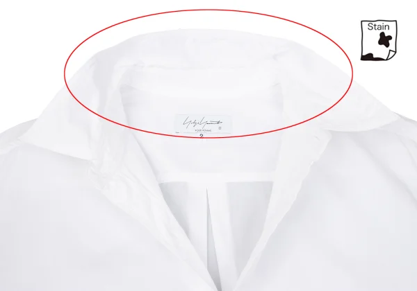 Yohji Yamamoto POUR HOMME Cotton Chain Stitch Shirt K-167315_006