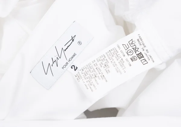 Yohji Yamamoto POUR HOMME Cotton Chain Stitch Shirt K-167315_015