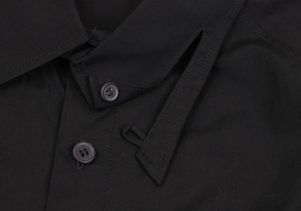 Yohji Yamamoto POUR HOMME Cotton Asymmetry Collar Shirt K-167316_004