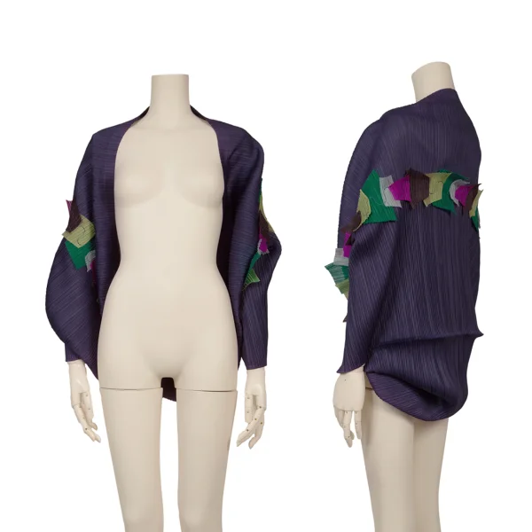 PLEATS PLEASE Colorful Pasted Bolero Purple F K-167320_001