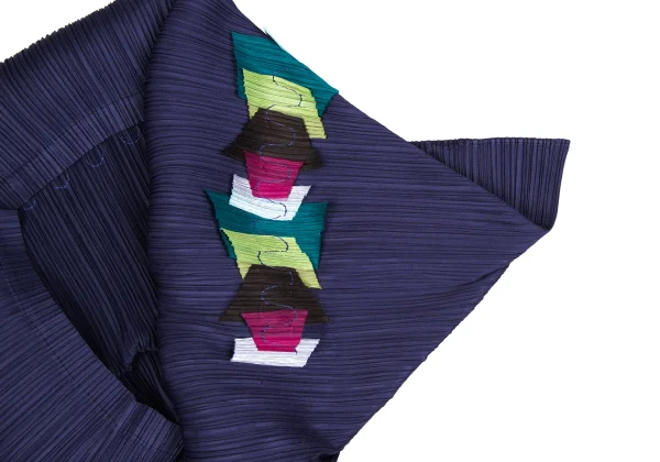 PLEATS PLEASE Colorful Pasted Bolero K-167320_005