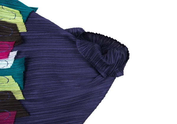 PLEATS PLEASE Colorful Pasted Bolero K-167320_006