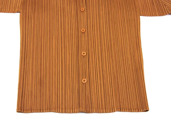 PLEATS PLEASE Open Collar Short Sleeves Shirt K-167321_007