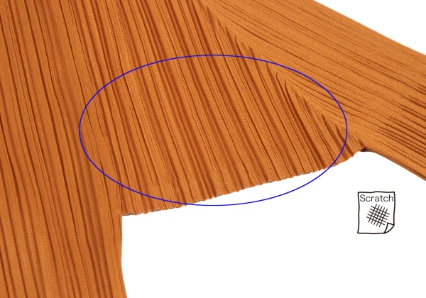 PLEATS PLEASE Pleated Open Collar Long Shirt K-167323_013