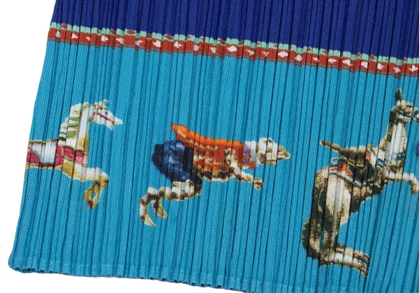 PLEATS PLEASE Carrousel Printed Pleats Shirt K-167324_009