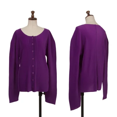 PLEATS PLEASE Mist Pleated Cardigan