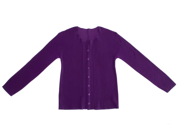 PLEATS PLEASE Mist Pleated Cardigan K-167326_002