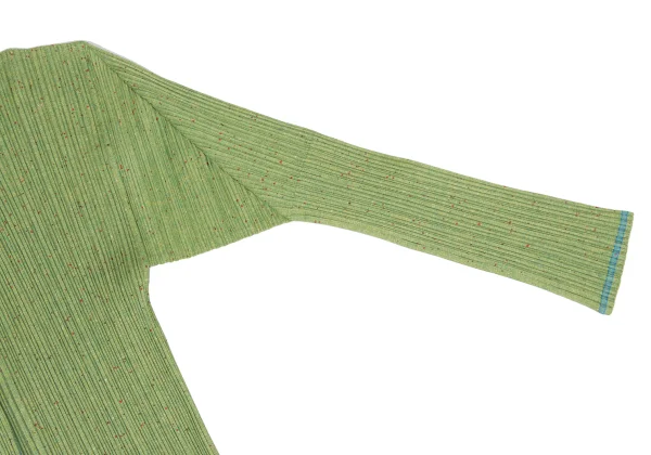 PLEATS PLEASE Fabric Print Fly Front Cardigan K-167331_006