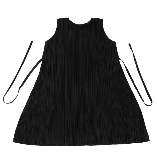 PLEATS PLEASE Belted Sleeveless Flare Dress K-167337_002