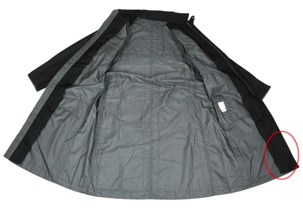 PLEATS PLEASE Ultrasonic Cutting Design Coat K-167339_014