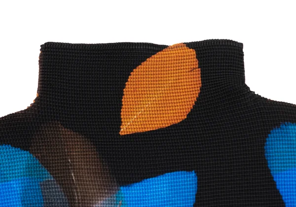 ISSEY MIYAKE me Feather Print Stretch Pleats Top K-167341_004