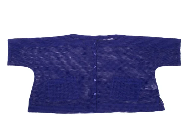 ISSEY MIYAKE me Square Mesh Dolman Cardigan K-167343_002