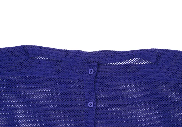 ISSEY MIYAKE me Square Mesh Dolman Cardigan K-167343_003