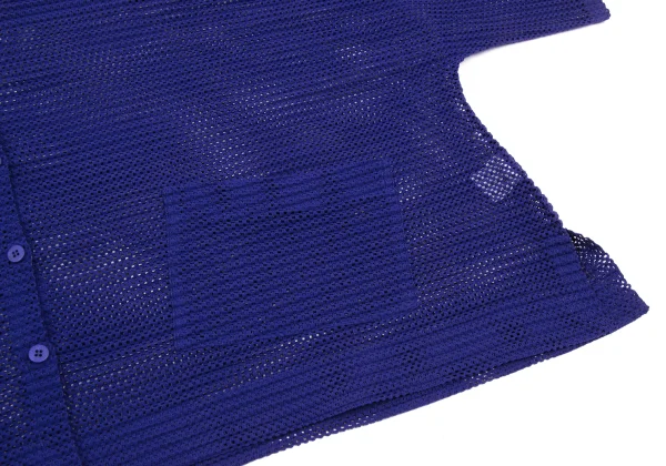 ISSEY MIYAKE me Square Mesh Dolman Cardigan K-167343_007